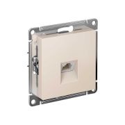 Розетка компьютерная 1-м AtlasDesign RJ45 кат.5E механизм беж. SE ATN000283