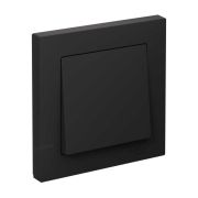 Выключатель 1-кл. СП AtlasDesign 10А IP20 (сх. 1) 10AX в сборе карбон SE ATN001012