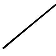 Трубка термоусадочная ТУТ нг 3.0/1.5 черн. 1м Rexant 20-3006