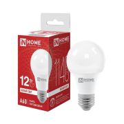 Лампа светодиодная LED-A60-VC 12Вт грушевидная 4000К нейтр. бел. E27 1140лм 230В IN HOME 4690612020242