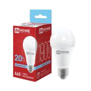 Лампа светодиодная LED-A60-VC 20Вт грушевидная 6500К холод. бел. E27 1900лм 230В IN HOME 4690612020310