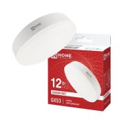 Лампа светодиодная LED-GX53-VC 12Вт рефлектор 4000К нейтр. бел. GX53 1140лм 230В IN HOME 4690612020792
