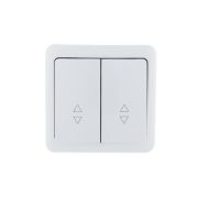 Переключатель проходной 2-кл. 2п ОП Viola 10А IP20 бел. LEZARD 751-0200-106