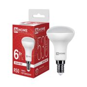 Лампа светодиодная LED-R50-VC 6Вт рефлектор 4000К нейтр. бел. E14 530лм 170-265В IN HOME 4690612024264