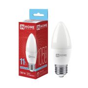 Лампа светодиодная LED-СВЕЧА-VC 11Вт свеча 6500К холод. бел. E14 1050лм 230В IN HOME 4690612024844