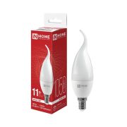 Лампа светодиодная LED-СВЕЧА НА ВЕТРУ-VC 11Вт свеча на ветру 4000К нейтр. бел. E14 1050лм 230В IN HOME 4690612030470