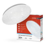 Светильник светодиодный DECO ОРИОН 36Вт 6500К 3240лм 230В 380х55мм IN HOME 4690612025087