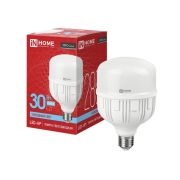 Лампа светодиодная высокомощная LED-HP-PRO 30Вт цилиндр 6500К холод. бел. E27 2850лм 230В IN HOME 4690612031088