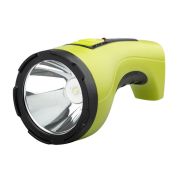 Фонарь аккумуляторный ручной AccuF2-L3W-gn SMD 3Вт 125лм IP20 2 режима: яркий/эконом аккум. 0.9А.ч выдвижная вилка индикатор зарядки ремешок зел. ФАZА 2857118