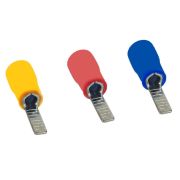 Наконечник штыревой плоский НШпИ OptiKit T-Shp-PVC-1.5-2.5 (уп.100шт) КЭАЗ 278021