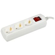 Удлинитель 3х5м с заземл. 10А IP20 У03В 2P+PE 250В 3х1 GENERICA WYP10-10-03-05-ZK-G