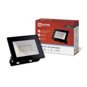 Прожектор светодиодный СДО-7 30Вт 6500К IP65 2700лм 230В черн. IN HOME 4690612034621