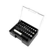 Набор бит SL/PH/PZ/Hex/Tx (30шт) и битодержатель в кейсе (31 предмет) FELO 02013116