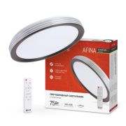 Светильник светодиодный COMFORT AFINA 75Вт 3000-6500К 6000лм 230В 490х90мм с пультом ДУ IN HOME 4690612035147