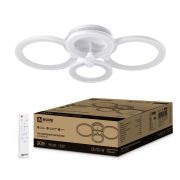 Светильник светодиодный ELEGANT BLISS-90W 90Вт 3000-4000-6500К 7000лм 230В 610х400х130мм с пультом ДУ IN HOME 4690612035444