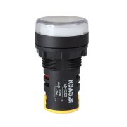 Лампа AD22DS(LED) матрица 22мм 24В AC/DC бел. КЭАЗ 303926