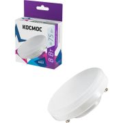 Лампа светодиодная 8Вт 6500К GX53 220В КОСМОС Lksm_LED8wGX5365C