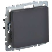Выключатель 1-кл. СП BRITE ВС10-1-0-БрГ 10А механизм графит IEK BR-V10-0-10-K53