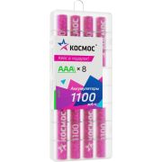 Аккумулятор AAA/R03 1100мА.ч Ni-MH 8B (уп.8шт) КОСМОС KOCR03NIMH1100mAh8B