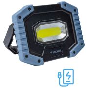 Фонарь-светильник аккумуляторный рабочий COB 5Вт аккум. съемн. Li-ion 18650 2х1.2А.ч Powerbank USB КОСМОС KOS701Lit