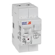 Выключатель автоматический дифференциального тока 2п OptiDin D63-22C6-AC-У3 C6 30мА 4.5кА с защитой от сверхтоков КЭАЗ 328103