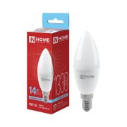 Лампа светодиодная LED-СВЕЧА-VC 14Вт E14 6500К 1330лм IN HOME 4690612047775