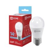 Лампа светодиодная LED-ШАР-VC 14Вт 230В E27 6500К 1330лм IN HOME 4690612047836