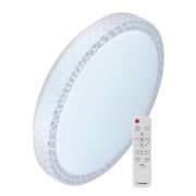 Светильник светодиодный PREMIUM SAPHIR 120Вт 230В 3000-6500К 9600лм IP40 495х115мм настенно-потолочный управляемый с пультом ДУ КОСМОС KSSaph120W