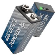 Аккумулятор крона Li-ion 9В 1200мВт.ч (блист.1шт) КОСМОС KOCLi9V1200mAh1BL