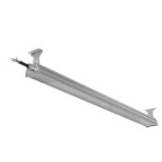 Светильник светодиодный ДСП WP 24 C 120W W 840 L1200 EL SI CL 1280х100х85мм 120Вт 4000К IP66 пылевлагозащ. Русский Свет 27072423969