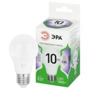 Лампа светодиодная GREEN LINE A60-10W-865-E27 GL 10Вт A60 6500К холодный бел. E27 Эра Б0067090