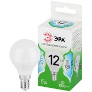 Лампа светодиодная GREEN LINE P45-12W-840-E14 GL 12Вт шар 4000К яркий свет бел. E14 Эра Б0067049