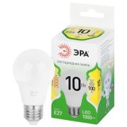 Лампа светодиодная GREEN LINE A60-10W-830-E27 GL 10Вт груша 3000К свет тепл. E27 Эра Б0067118