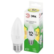 Лампа светодиодная GREEN LINE B35-12W-830-E27 GL 12Вт свеча 3000К свет тепл. E27 Эра Б0067137