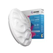 Светильник светодиодный Classic STAR WAVE 24Вт 6500К 1600лм 230В 330х60мм настен./потолочн. КОСМОС KCStar24W_6500