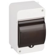 Корпус навесной SIMPLE КМПн 1/4 IP30 пластик.; прозр. крышка; бел. Эра Б0069239