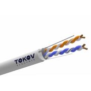 Кабель витая пара F/UTP 2х2х24AWG кат.5E PVC indoor (м) TOKOV ELECTRIC TKE-C06-F22-5E-305-PVC