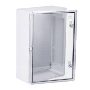 Корпус ударопрочный ЩМПп 600х400х200 IK10 IP65 прозр. дверь АБС пластик PRIZMA TOKOV ELECTRIC TKE-PZ-CPB08-IK10-IP65