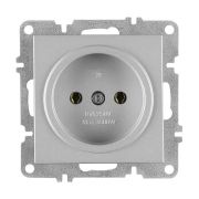 Розетка 1-м СП LAVIN/KAREN 16А IP20 без заземл. механизм сер. ARVIA 50 03 2000 215
