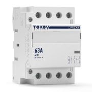 Контактор модульный 54мм 63А 230В АС 4НО PRIZMA TOKOV ELECTRIC TKE-PZ-MC-3-63-230-40