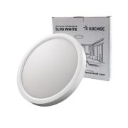 Светильник светодиодный SLIM WHITE 24Вт 4500К IP40 1620лм 230В 230х25мм КОСМОС KSlim24w_W4500K