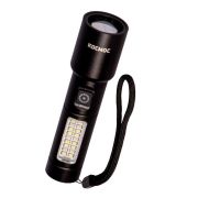 Фонарь ручной аккум. 10Вт LaserLED/широк.cвет/Li-ion 1200мА.ч алюм. КОСМОС (KOC134Lit)