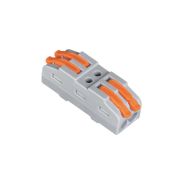 Клемма монтажная СМК PTC-2P 4222 BL/4 450В 32А 0.08-2.5(4.0)кв.мм JazzWay 5073685