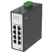 Коммутатор промышленный неуправляемый ISU-430 Ethernet 8 портов 10/100BaseT разъем RJ45 24В AC/12/24/48В DC с резервированием ONI ISU-430-8FE0000000000
