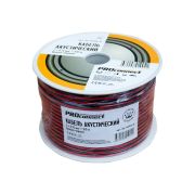 Кабель Stereo 2х0.75 красн./черн. бухта (м) PROCONNECT 01-6104-6