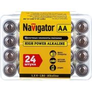 Элемент питания алкалиновый AA/LR6 94 786 NBT-NE-LR6-BOX24 (уп.24шт) Navigator 94786