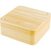 Коробка распределительная ОП 79х79х32мм IP40 сосна (светл. основа) Ruvinil 65004-27М