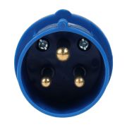 Вилка кабельная 013 16А 220AC 2P+PE 6ч IP44 КЭАЗ 222735