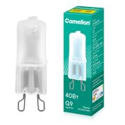 Лампа галогенная 40Вт капсульная матовая G9 3000К 240В Camelion 5556