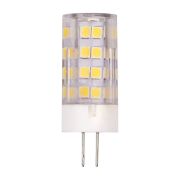 Лампа светодиодная PLED-G4 5Вт капсульная 2700К тепл. бел. G4 400лм 175-240В JazzWay 5000940